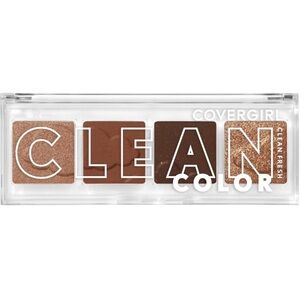 Covergirl clean color clean fresh eyeshadow palette in golden toffee
